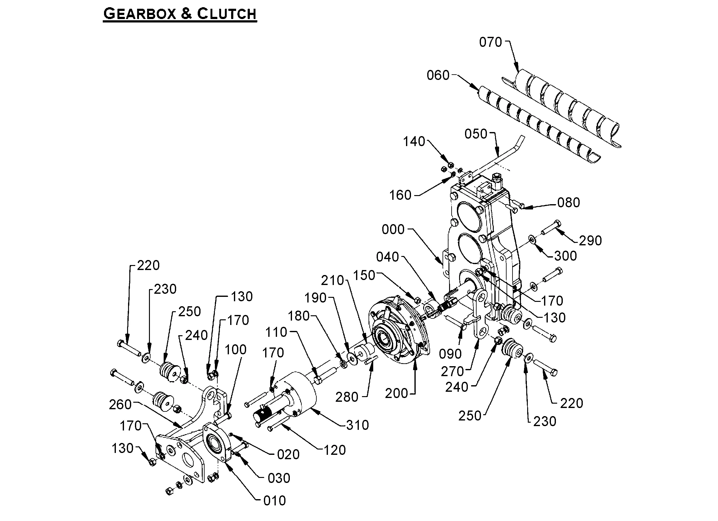 Kubota V5299 PTO DRIVE KIT WITH K-CONNECT (PTO Drive Kit with K