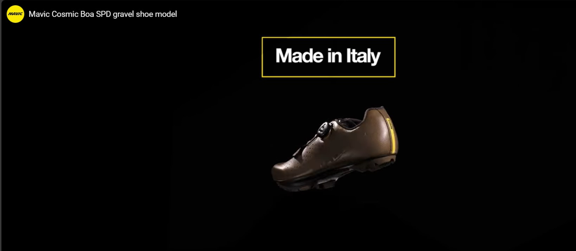 COSMIC BOA SPD - Mavic