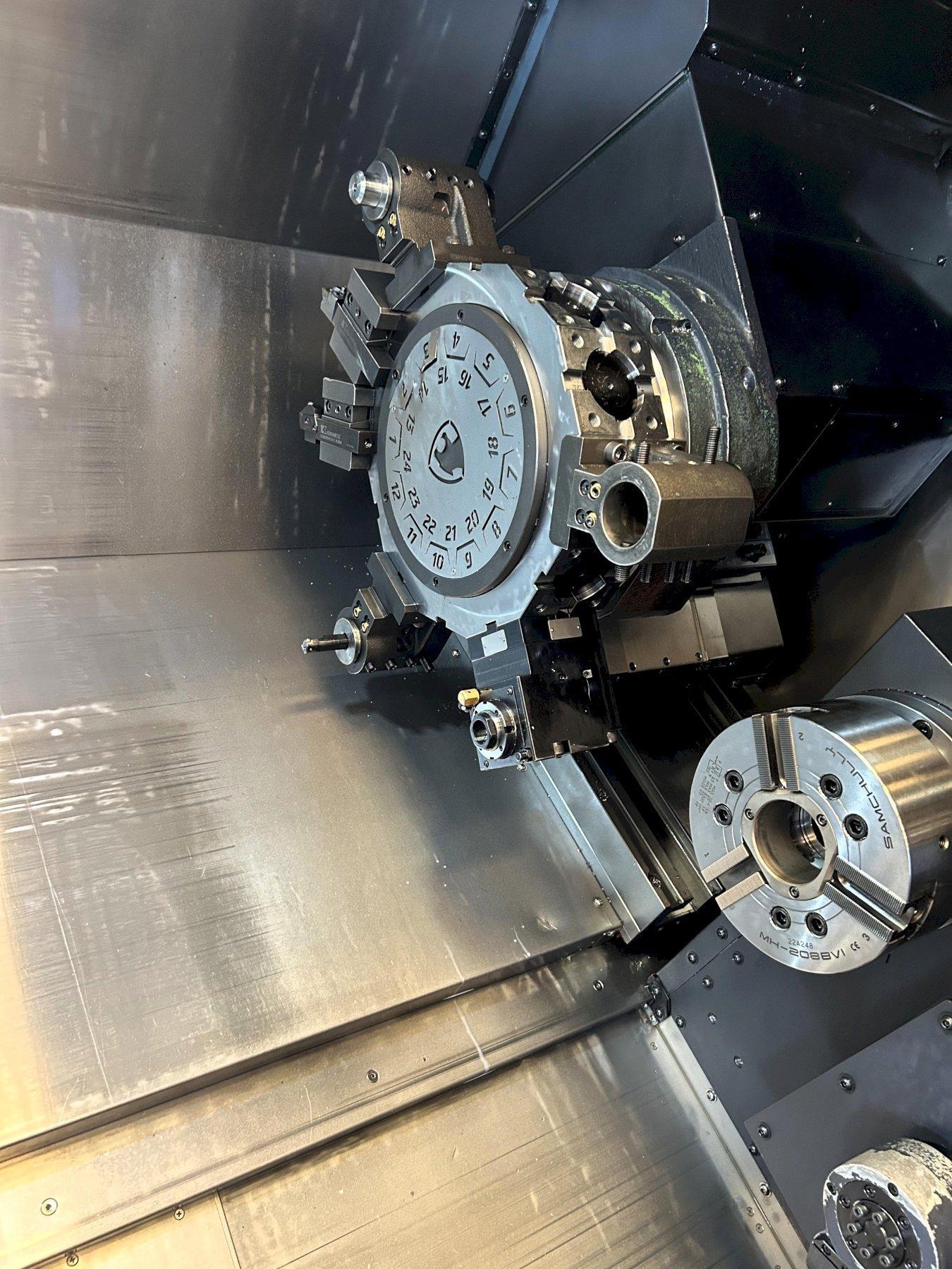 Doosan Puma 2600SYB II CNC Lathe 2022 Fanuc i, 12″ Main/8″ Sub