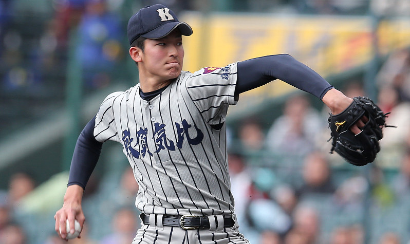 選抜高校野球：第8日第3試合 海星（長崎）対敦賀気比（福井） [写真