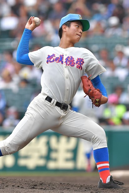 夏の高校野球：制球も良し 最後を締めた花咲徳栄の清水 | 毎日新聞
