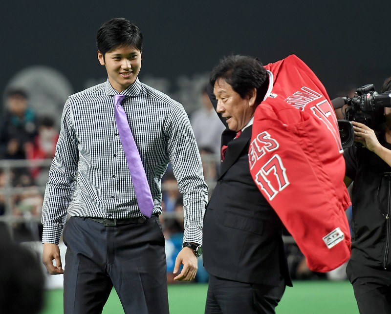 大谷投手：札幌ドームでファンに別れ「もっと強く、成長」 [写真特集7