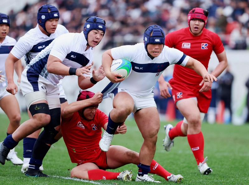 大阪桐蔭がベスト4 流通経大柏降す 全国高校ラグビー | 毎日新聞