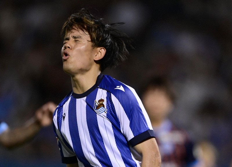 親善試合 横浜FC－レアル・ソシエダード 久保建英が出場 [写真特集1/10