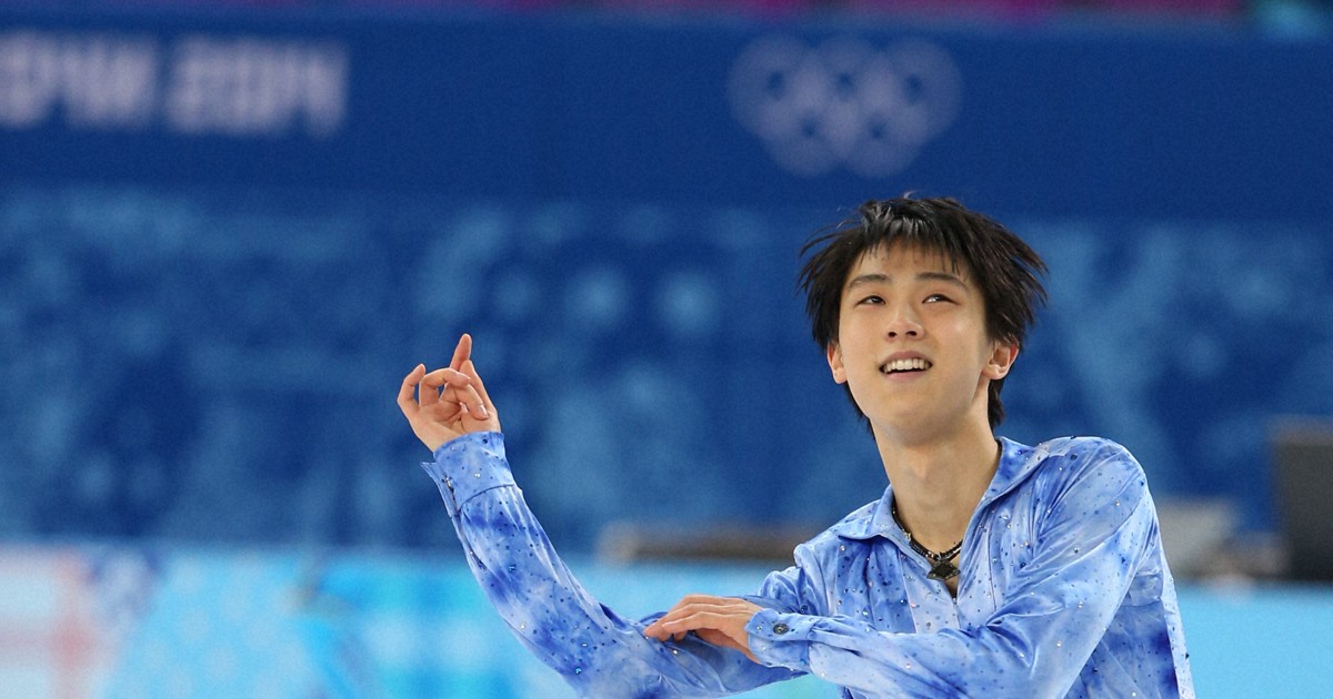 ソチ2014：19歳・羽生結弦、鮮烈オリンピックデビュー 団体で首位発進