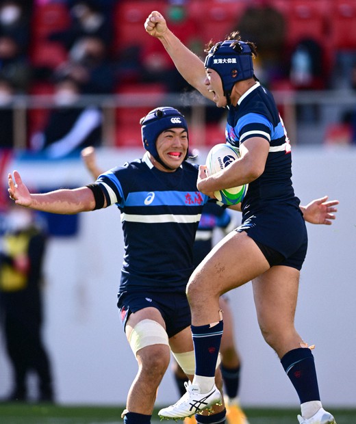 東海大大阪仰星、1年越しの雪辱 「遊び心」忘れず 高校ラグビー | 毎日新聞