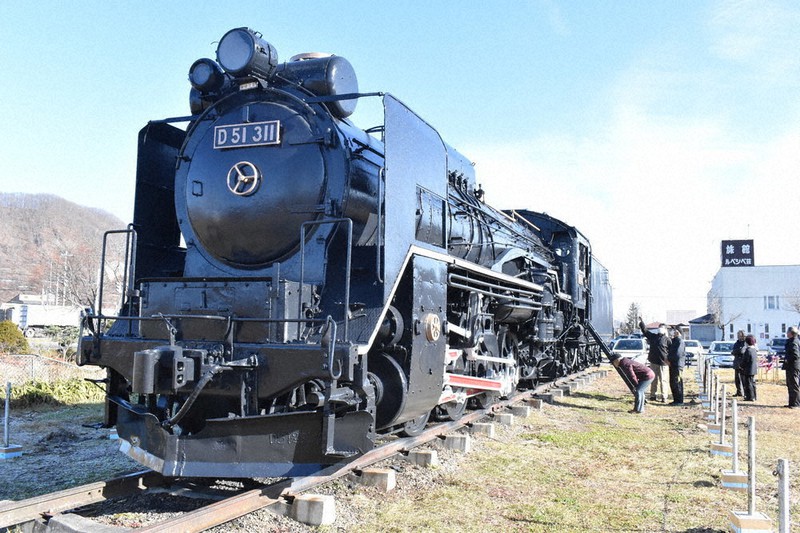 街角：北見の蒸気機関車D51、20年ぶり雄姿再び 市民の寄付で「化粧直し