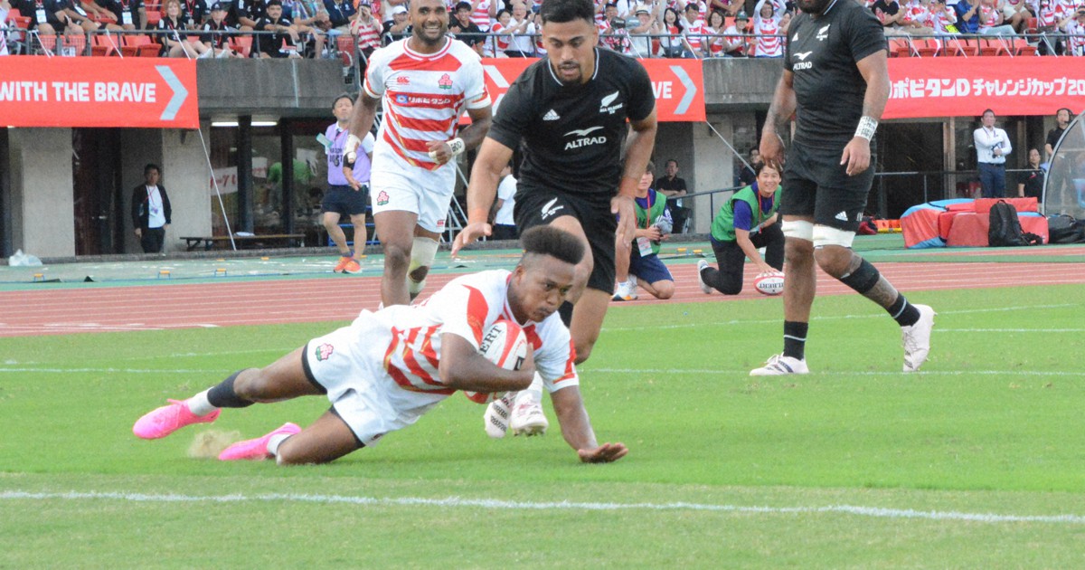 ラグビー日本代表で「バックスリー」争い白熱 松島、マシレワが奮起