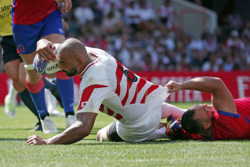 Allez!!：リーチ・マイケル、尊敬する「JM」への思い乗せ活躍 ラグビー