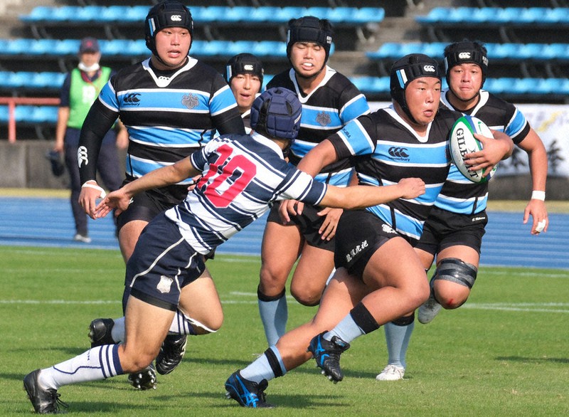 全国高校ラグビー：県予選 茗渓学園、12連覇 清真学園を圧倒し零封