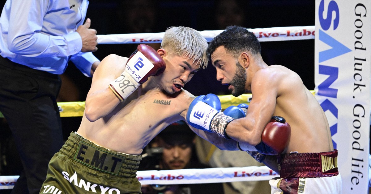 井岡一翔が初防衛 世界戦22勝目 ボクシング・Sフライ級 [写真特集2/6