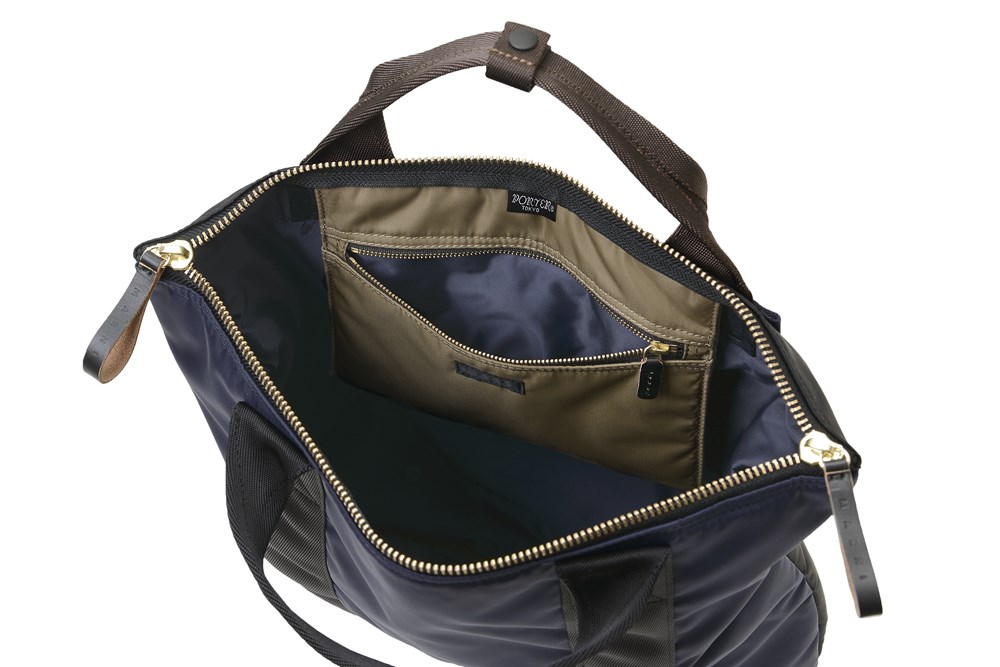 シックな色味の新モデル、［MARNI × PORTER］の『2WAY TOTE BAG』。