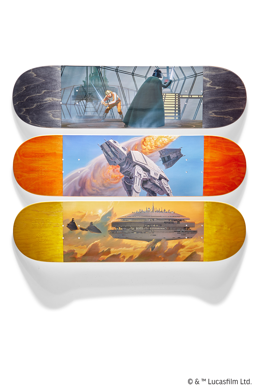 ELEMENT SKATEBOARDSとのコラボレーションにより『スター・ウォーズ