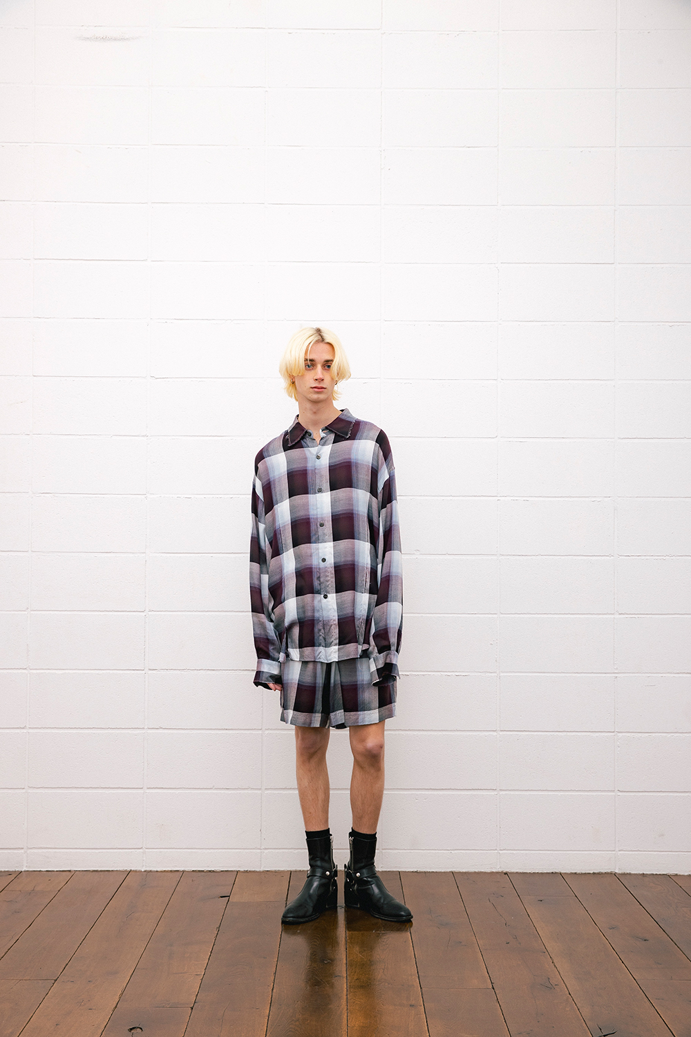 UNUSED × SUGARHILLのオンブレチェックコレクション