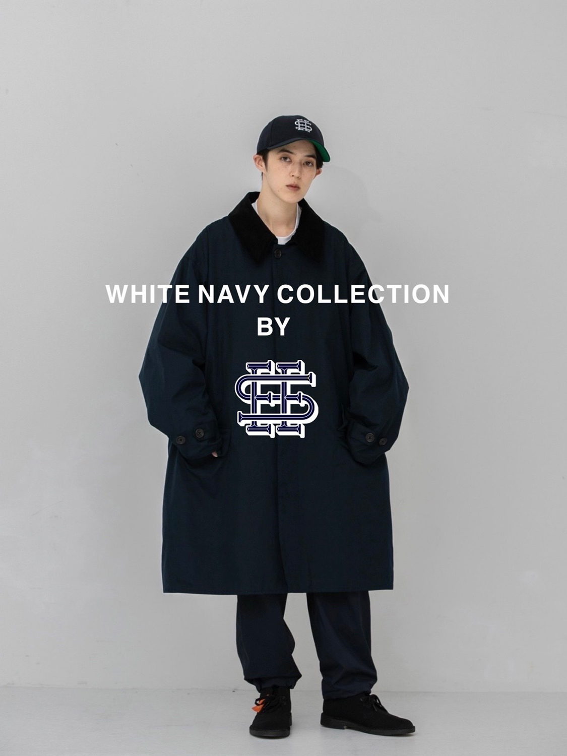 Barbour、Clarks ORIGINALSとのコラボアイテムも登場。『WHITE NAVY