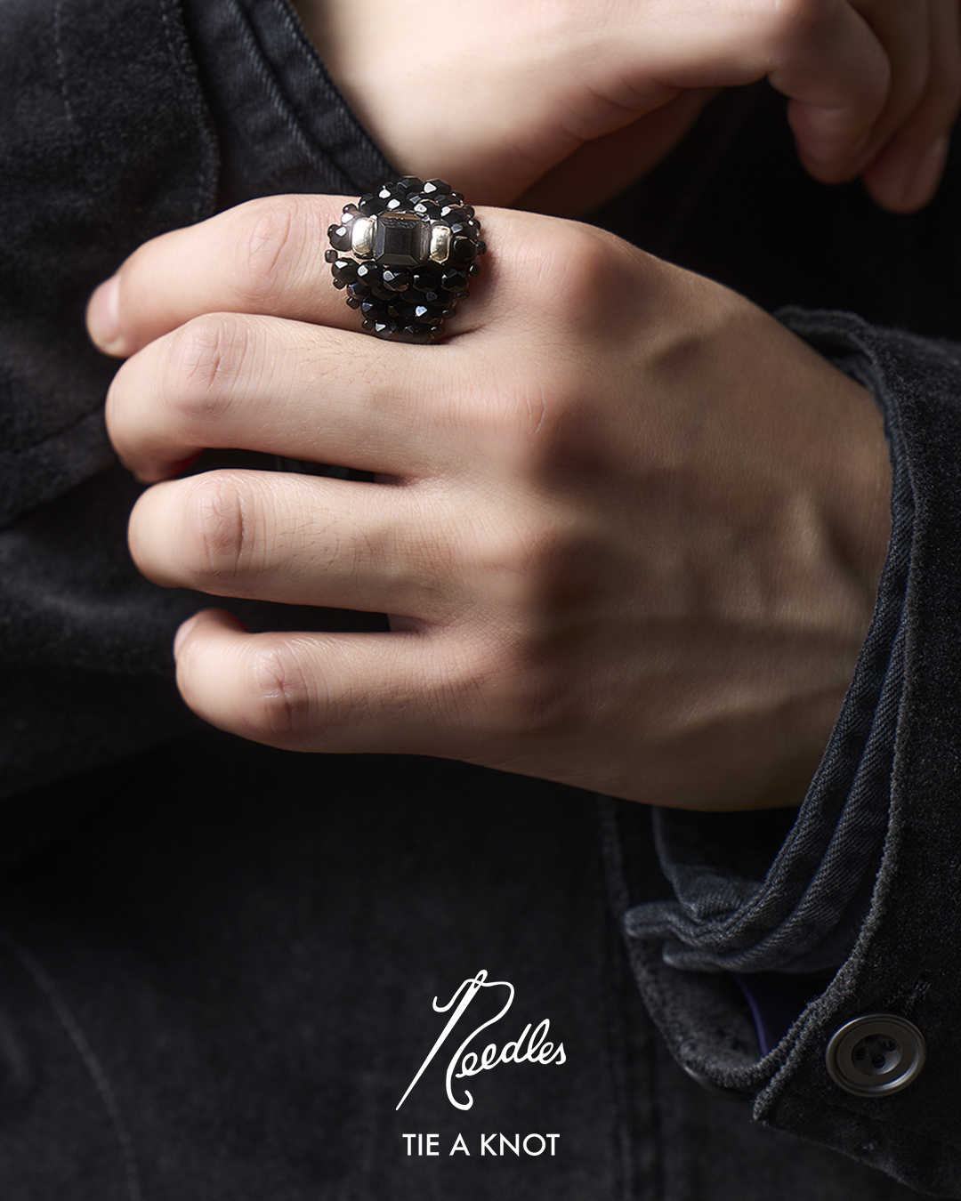 NEEDLES × TIE A KNOTのコラボレーションリング