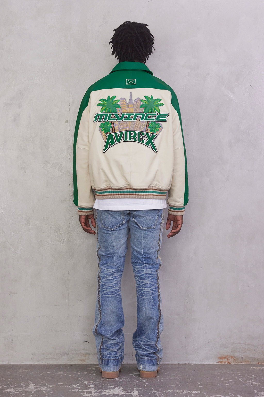 AVIREX LEATHER JACKET - MLVINCE