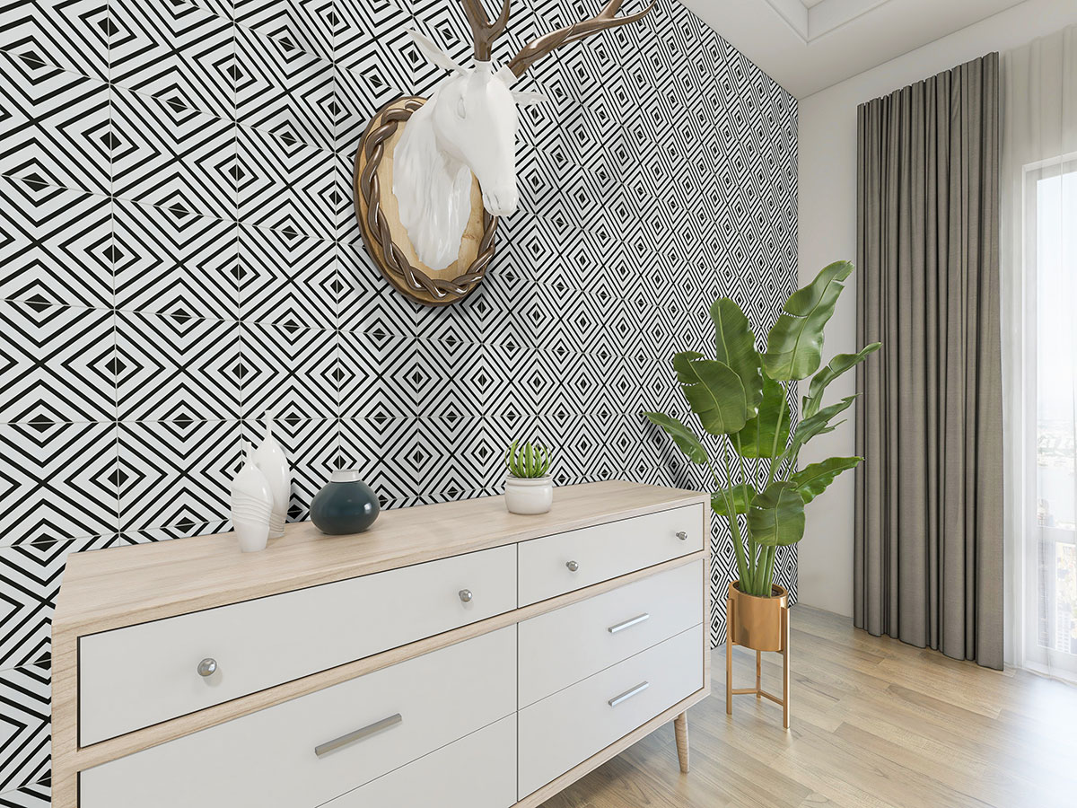 Modena Encaustic Tile - Zaria Collection