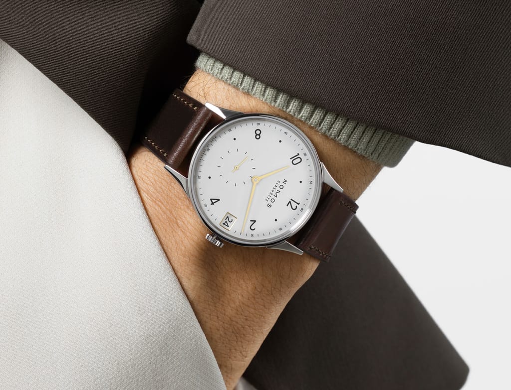 ミニマティック39デイト、ノモス グラスヒュッテ、ステンレススチール