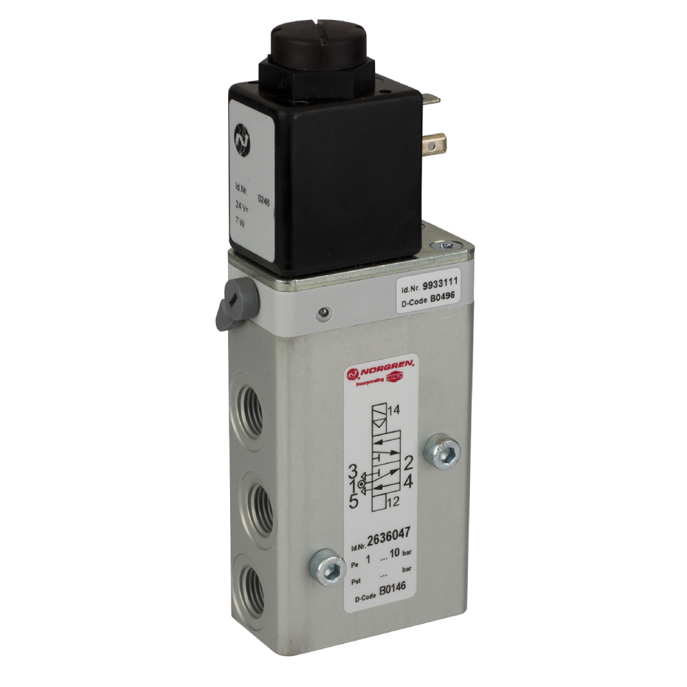 2636047024202400 | 2636 series inline solenoid valve, G1/4, NAMUR