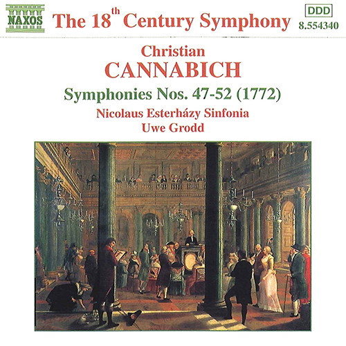 CANNABICH: Symphonies Nos. 47 - 52 - 8.554340 | Discover more