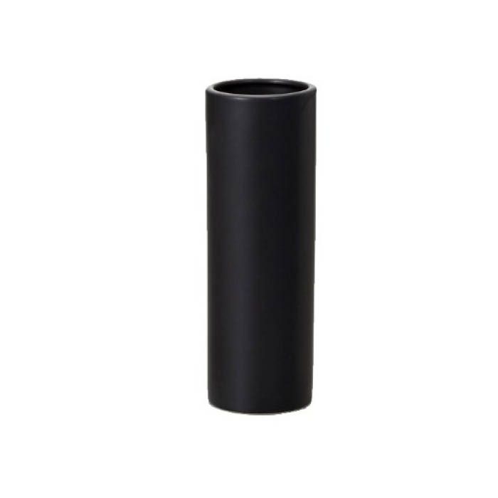 陶器花瓶黒16 H-1493の通販｜花瓶｜インテリアポット｜鉢・プランター