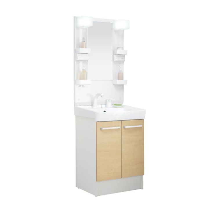 TOTO 洗面化粧台KEシリーズ W600 一面鏡 LMCG060B1GDC1Gの通販｜幅60cm