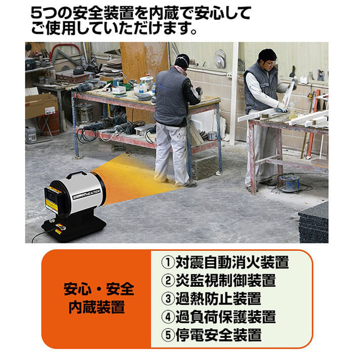 スポットヒーター KH-65Qの通販｜産業扇・空調機器｜電動工具