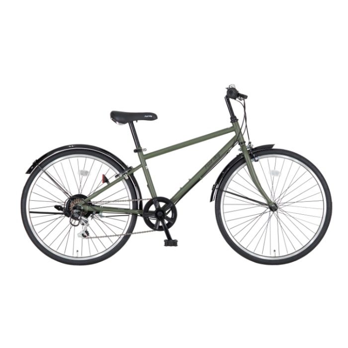 Feel sky Jrクロスバイク24 6段 マットグリーンの通販｜子供車・幼児車
