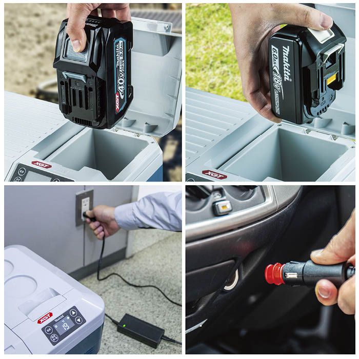 マキタ 40V・18V充電式保冷温庫 7L オリーブ CW003GZOの通販｜ラジオ