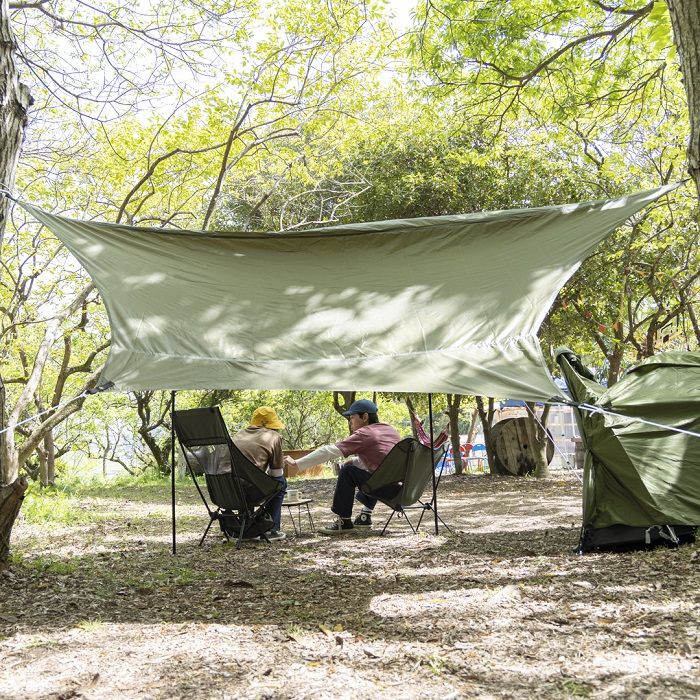 ナフコ ヘキサタープミニ HXTM-SJ190 グリーンの通販｜タープ