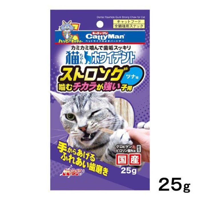 ドギーマン 猫ちゃんホワイデントSTツナ味 25gの通販｜デンタルケア
