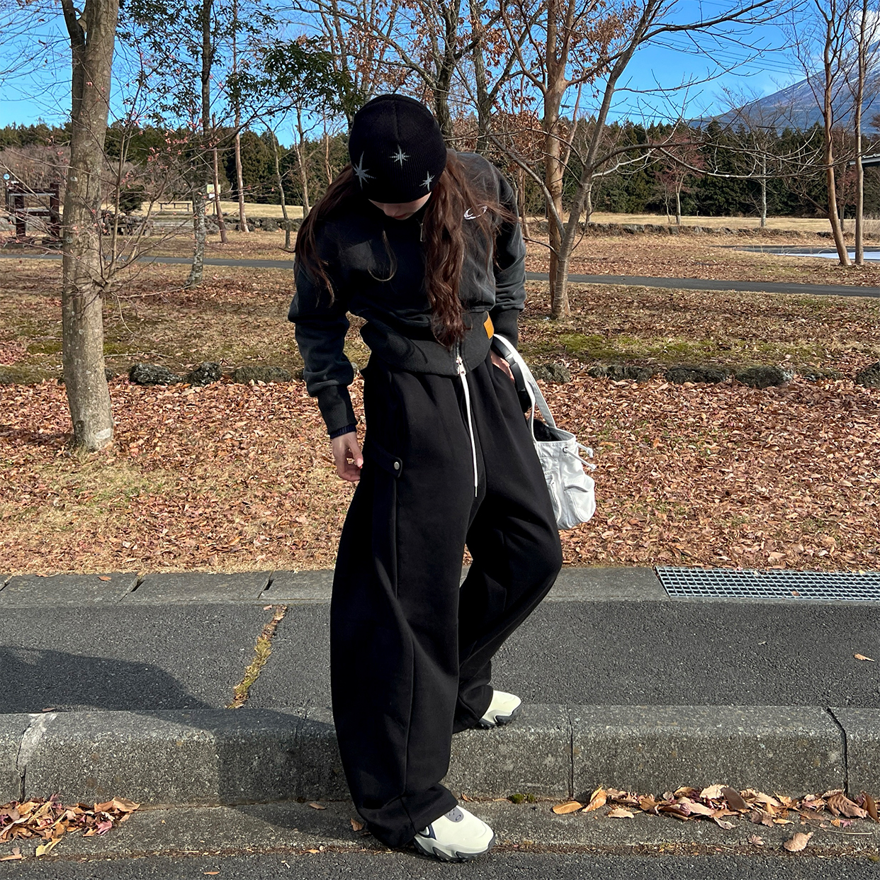 ユニセックス) サイドスナップスウェットパンツ | ファッション通販