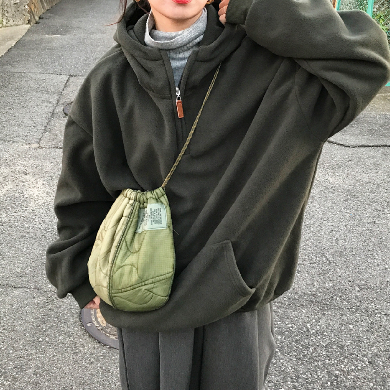 ユニセックス) フリースパーカーアノラック | ファッション通販サイト NUGU