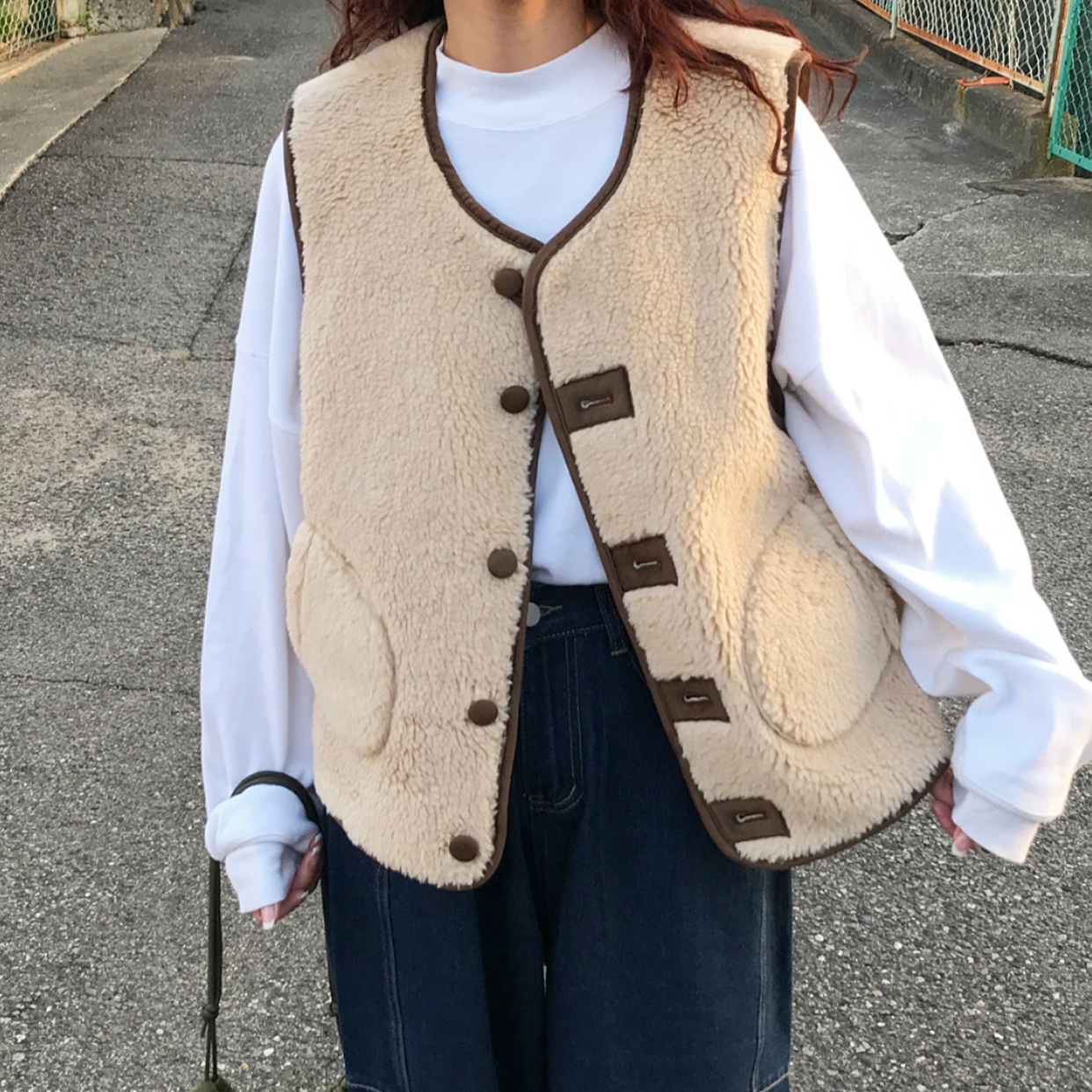 ユニセックス) ウールボアベスト | ファッション通販サイト NUGU