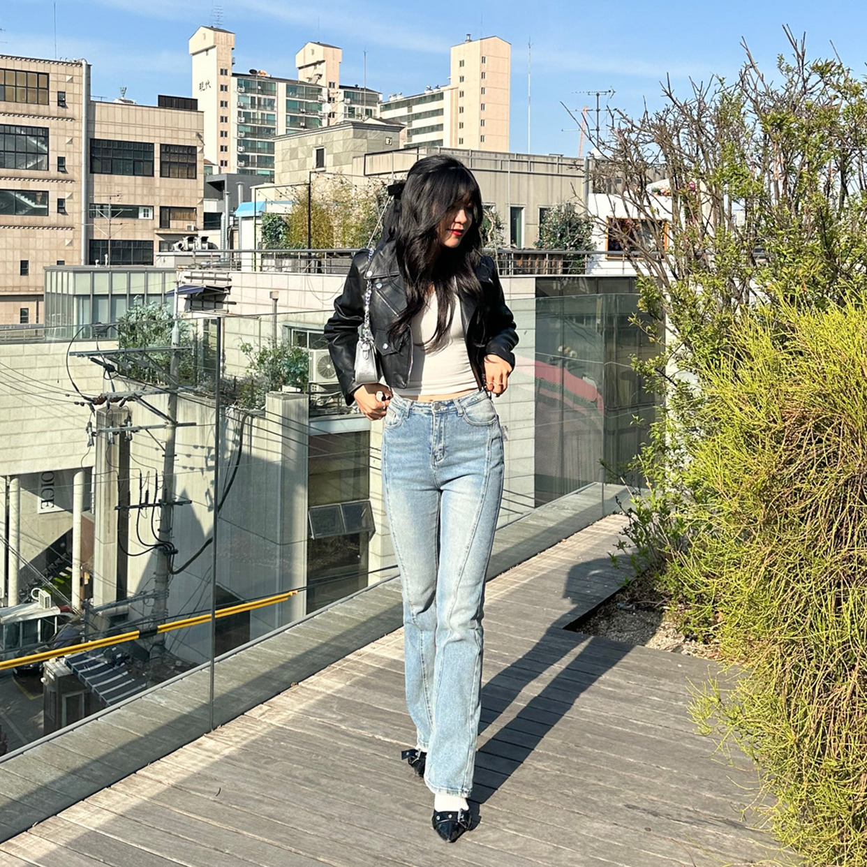 11/17オープン] フロントシームブーツカットデニム | ファッション通販