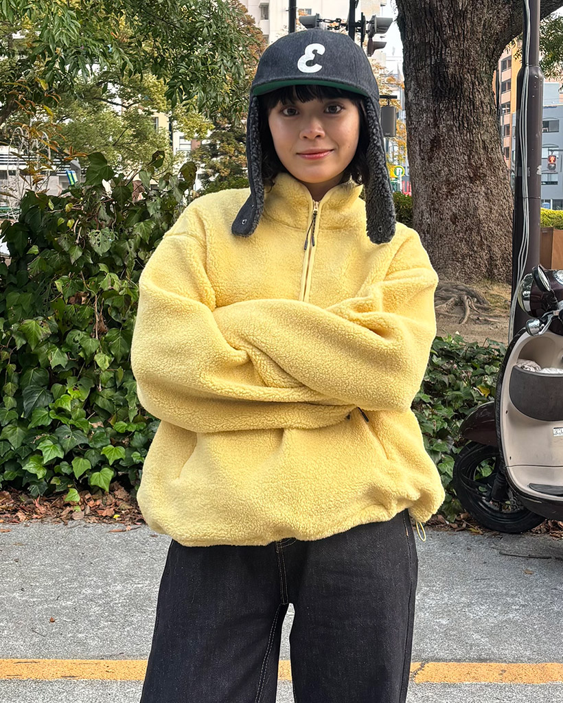 フリースハーフジップ | ファッション通販サイト NUGU