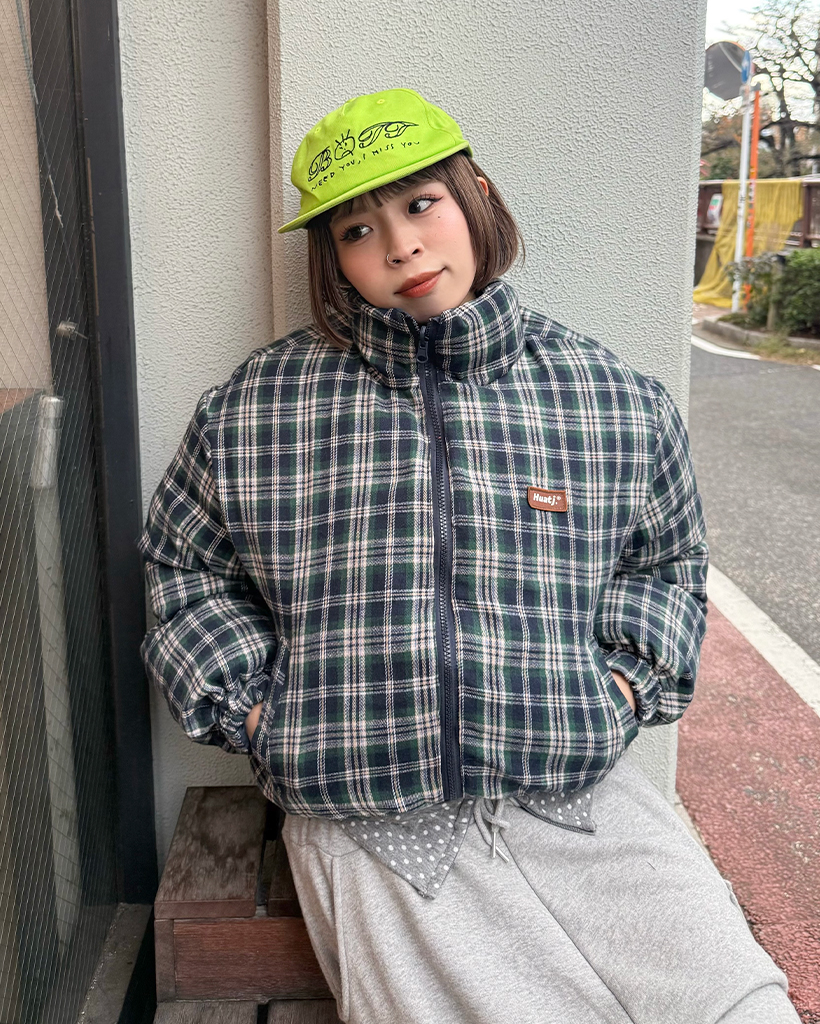 リバーシブルショートダウンジャケット | ファッション通販サイト NUGU