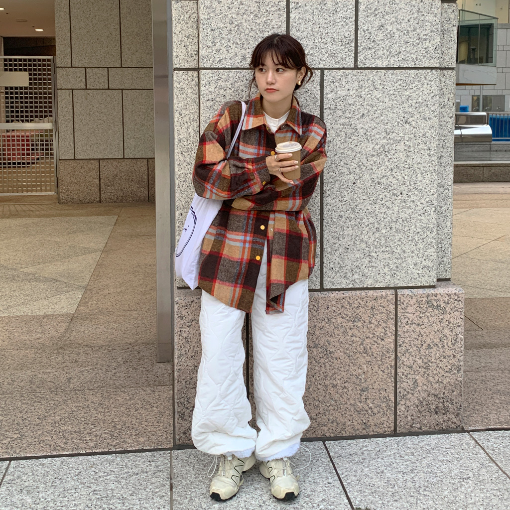 ウールチェックシャツ | ファッション通販サイト NUGU