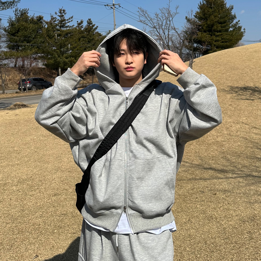 2WAYオーバーサイズフード付きパーカー | ファッション通販サイト NUGU