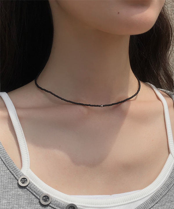 ミニボールビーズチェーンネックレス | ファッション通販サイト NUGU