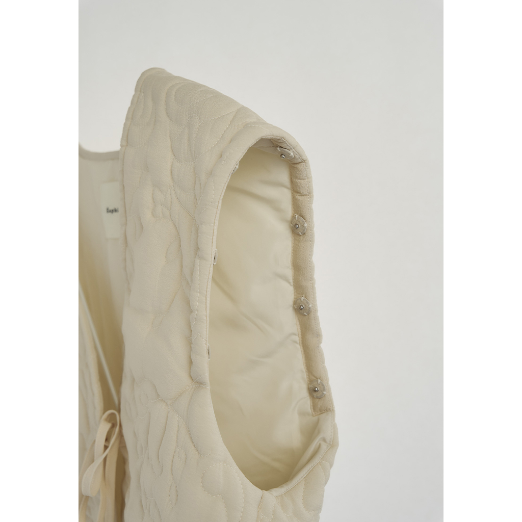 leaf pattern 2way quilting coat | ファッション通販サイト NUGU