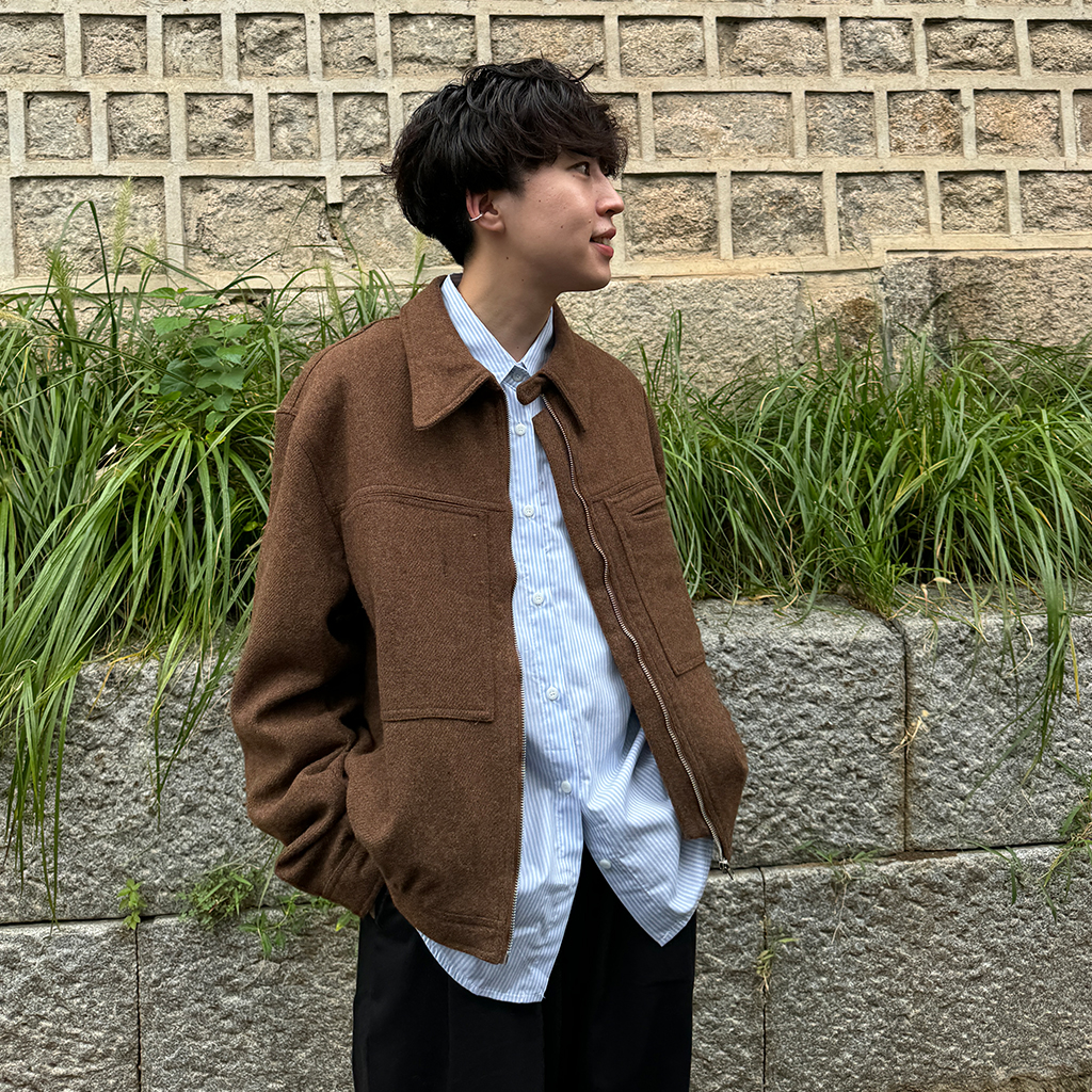 カラージップジャケット | ファッション通販サイト NUGU