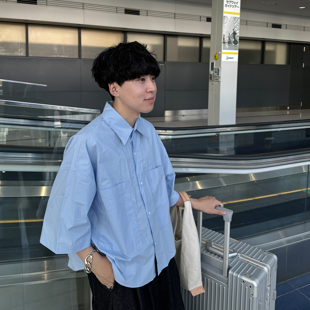 ポケットクロップド半袖シャツ | ファッション通販サイト NUGU