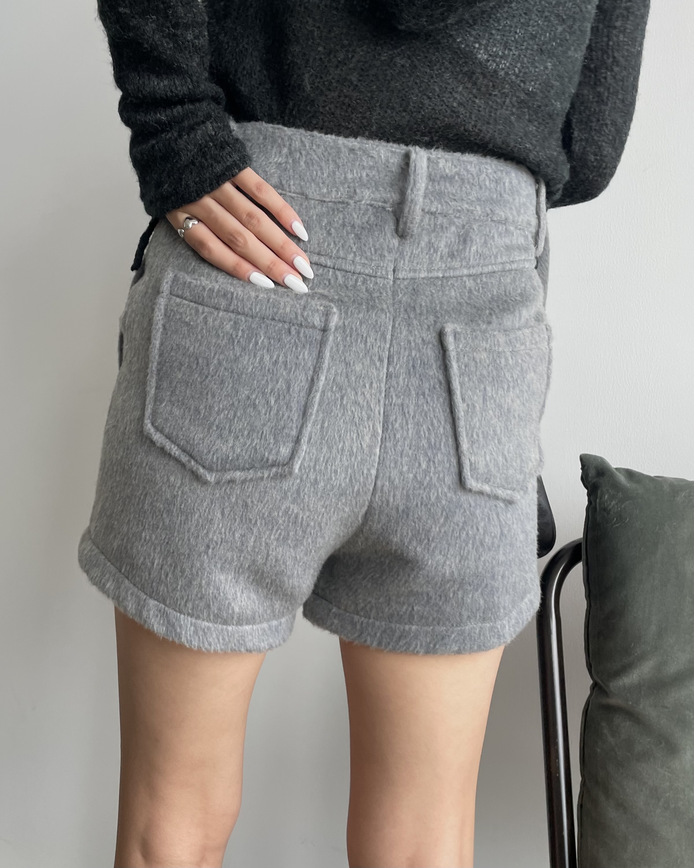 セットアップ可】ウール混ショートパンツ | ファッション通販サイト NUGU