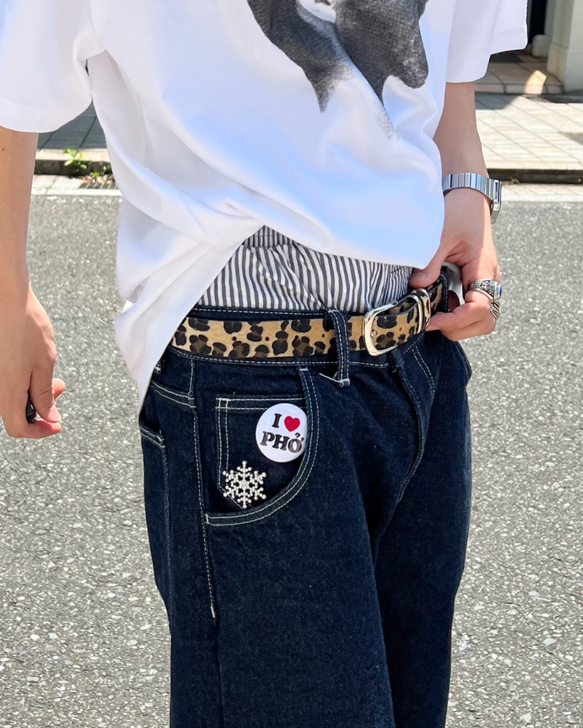 ヒョウ柄ベルト | ファッション通販サイト NUGU