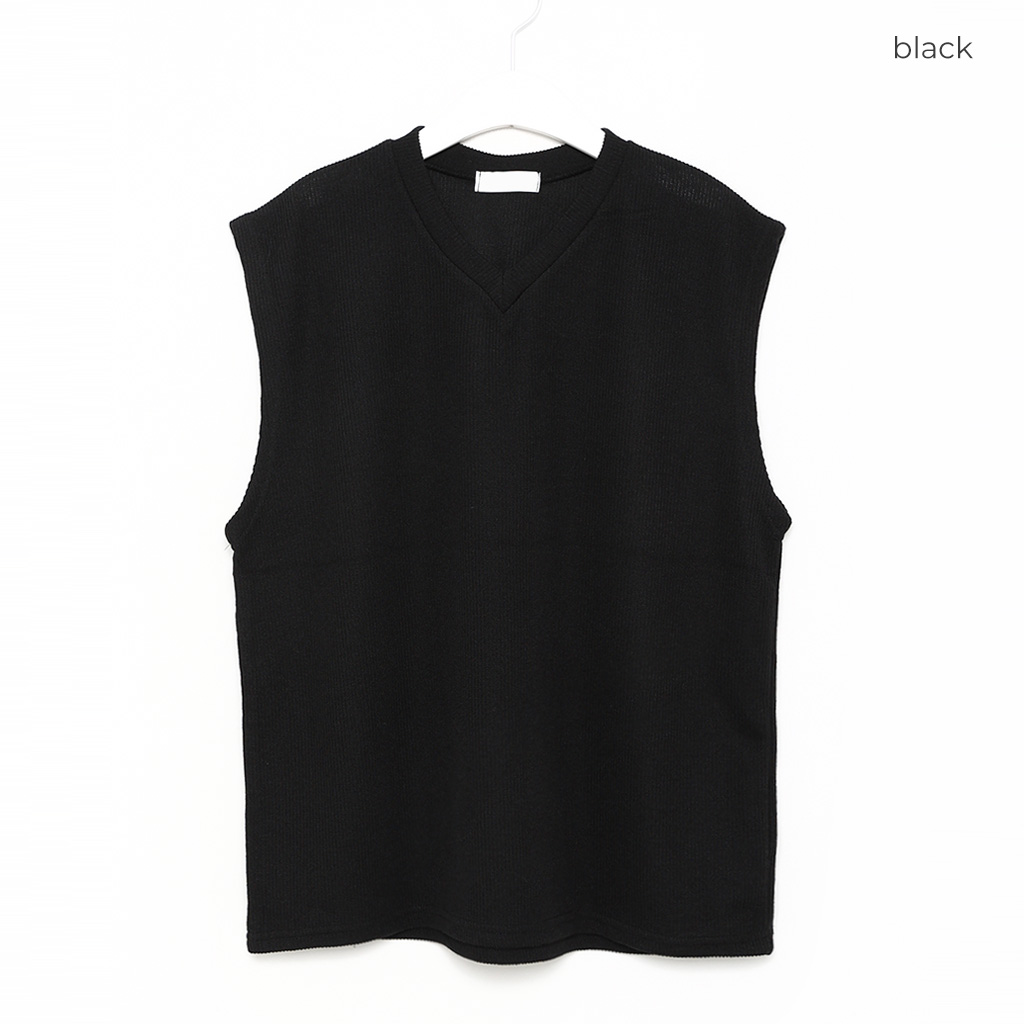 ユニセックス）vネックベスト | ファッション通販サイト NUGU