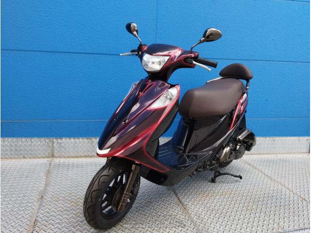スズキ アドレスV125 G・ブラッククリアレッド・125cc・モトフリーク