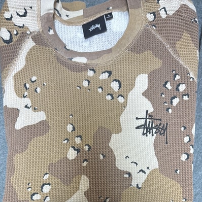 Stussy Raglan Thermal Basic Stock 