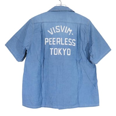 B (目立った傷や汚れなし)】VISVIM ビズビム 23AW KEESEY SHIRT S/S